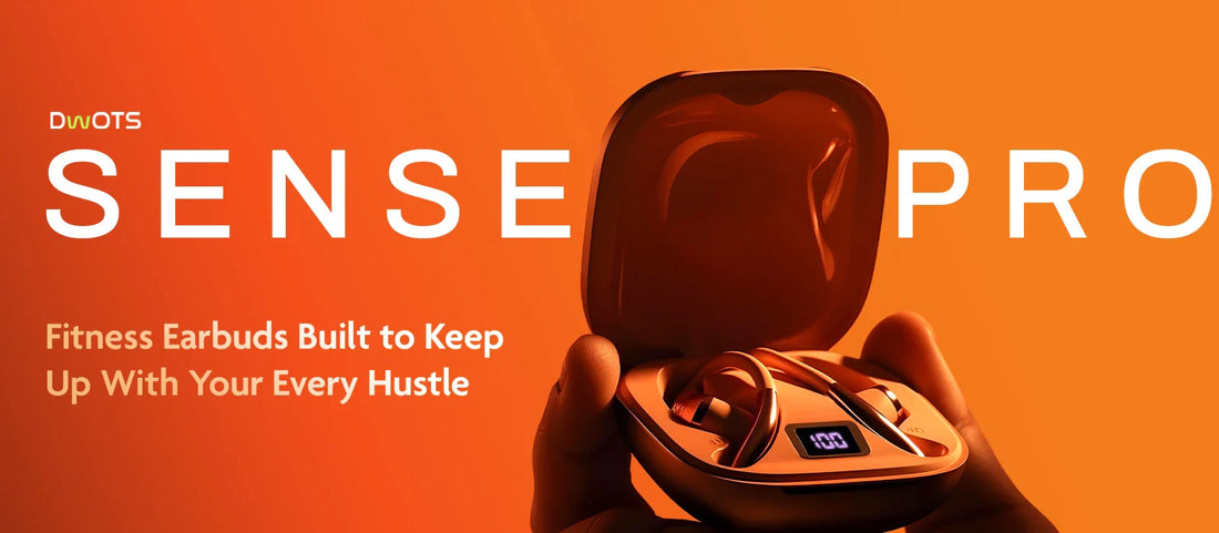 DwOTS SENSE PRO - Fitness Earbuds Built to Keep Up With Your Every Hustle