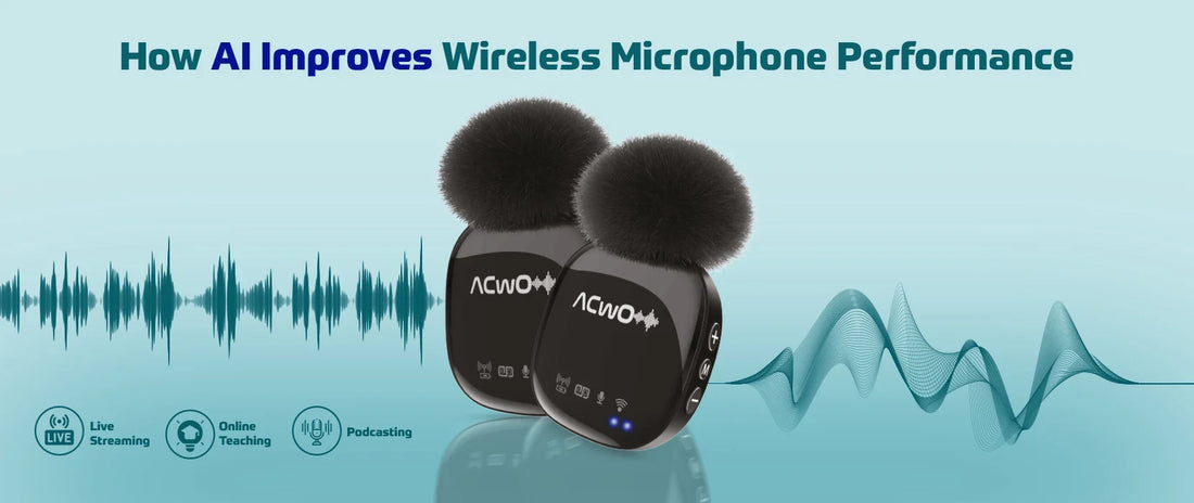 How AI Improves Wireless Microphone Performance
