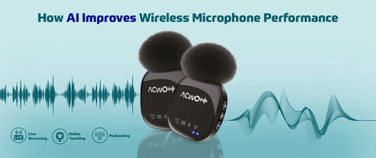 How AI Improves Wireless Microphone Performance