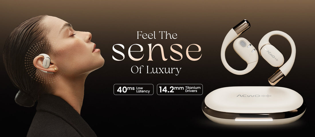 Experience Unmatched Comfort & Sound with DwOTS SENSE – The Ultimate Open-Ear TWS Earbuds