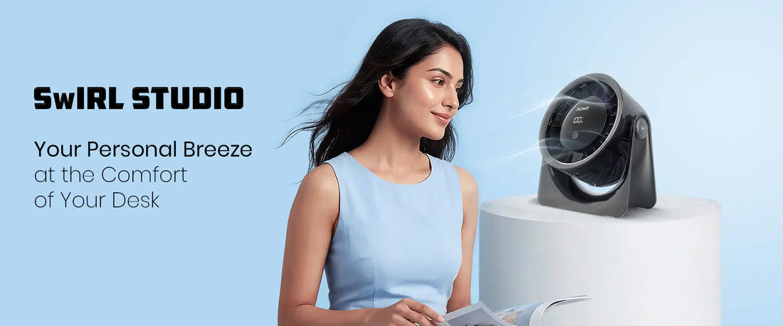 SwIRL Studio: Your Personal Breeze at the Comfort of Your Desk
