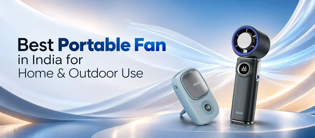 Best Portable Fan in India for Travel, Home & Outdoor Use