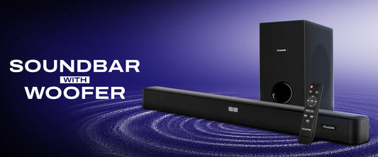 Soundbar With Woofer