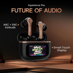 DwOTS Touch Screen Display Earbuds with ANC and ENC