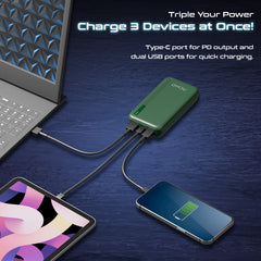 POwER 721 - 20000 mAh Fast Charging Powerbank With 22.5W Output