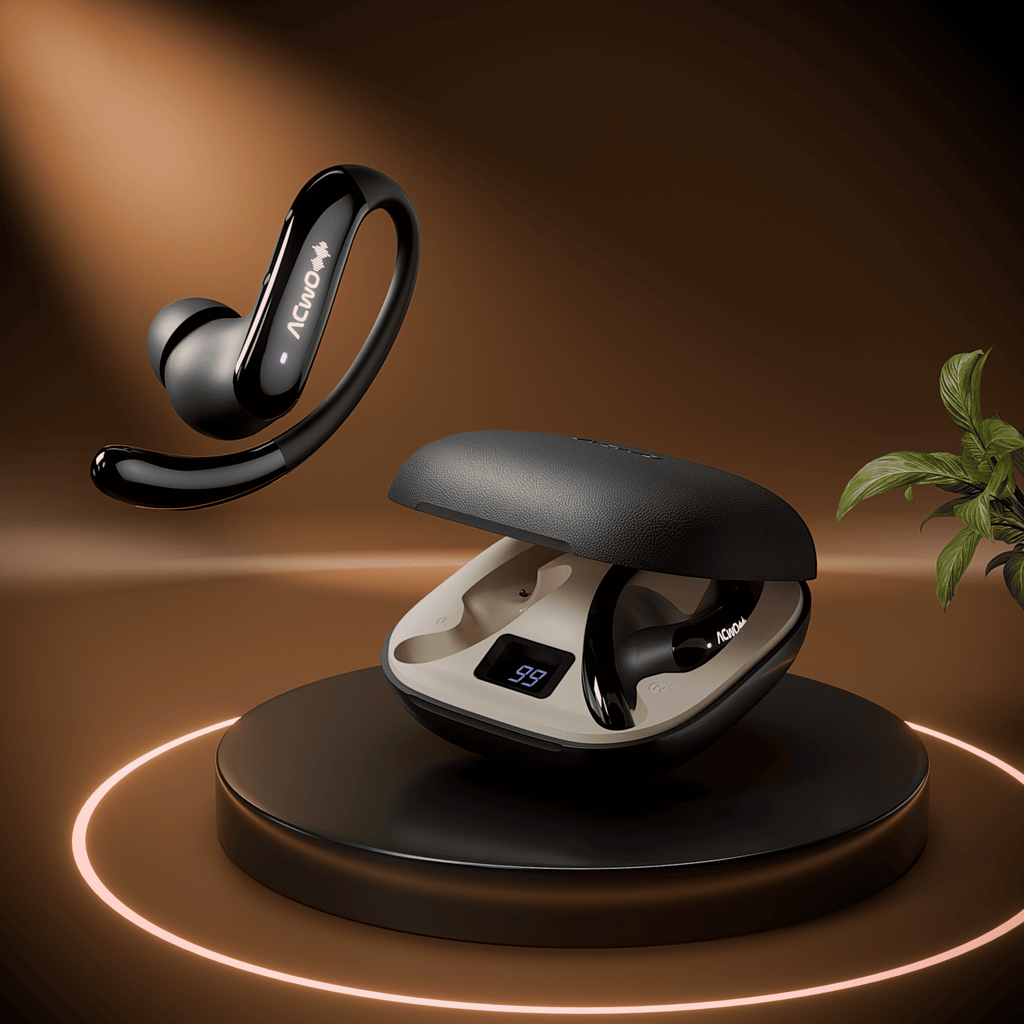 DwOTS Sense Pro On Ear Earbuds with 42dB ANC – ACwO