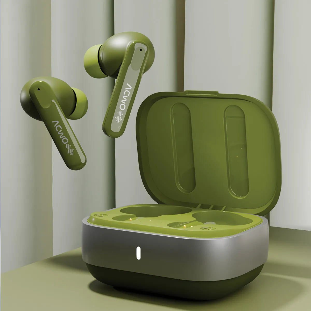 Decibel (Green) Earbuds