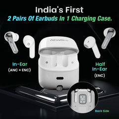 DwOTS Fire ANC - India's First 4 Earbuds In 1 Case With ANC Up To 32dB