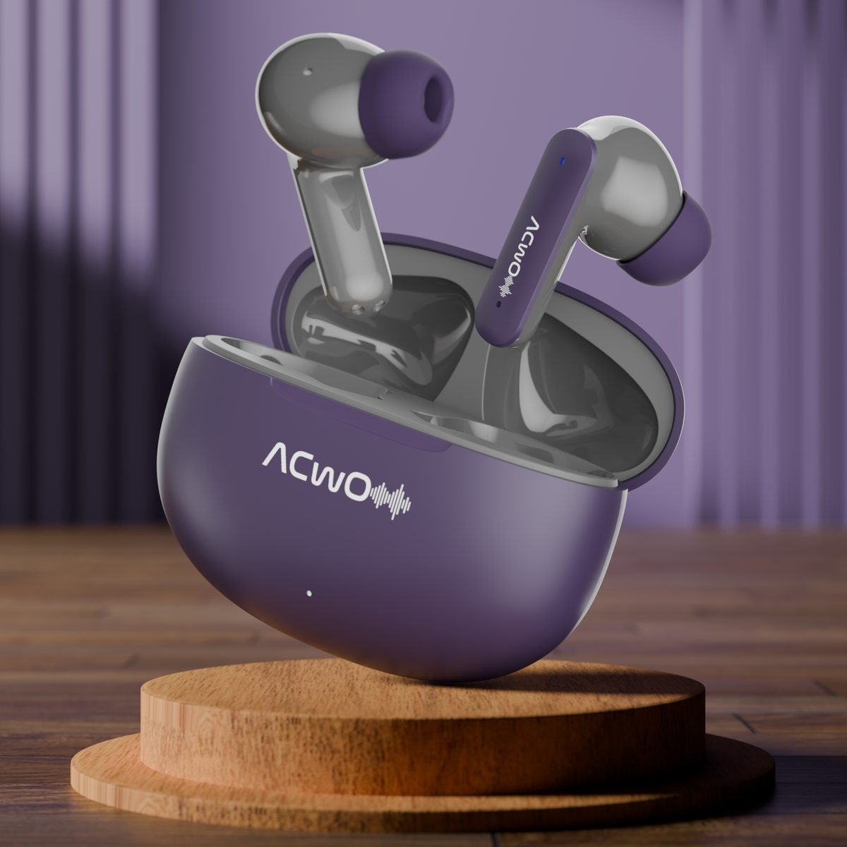 DwOTS 121: 55 Hours Music Playtime (Dusty Lavender) Earbuds