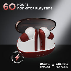 DwOTS 535 - 50ms Low Latency Transparent Case Earbuds