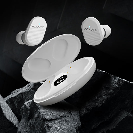 DwOTS 101 Wireless Earbuds White