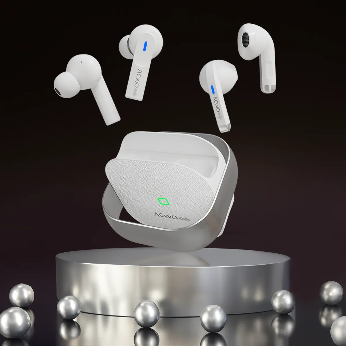 DwOTS Fire (Silver) earbuds