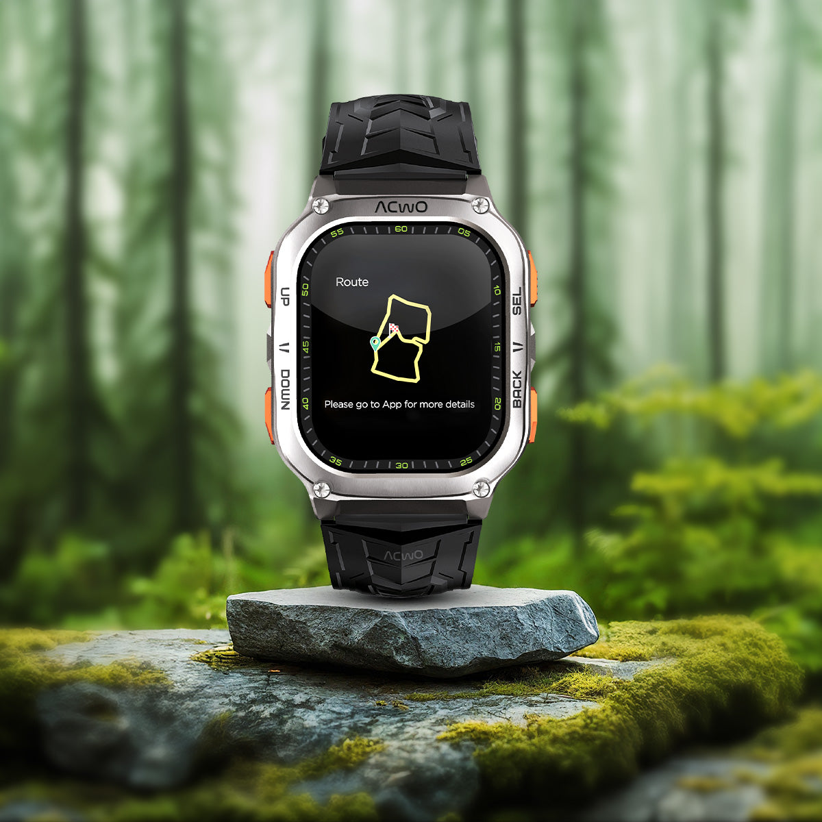 FwIT Go-On Ultra (Dual-Band GPS Smartwatch WIth Smart Sport Sense™)