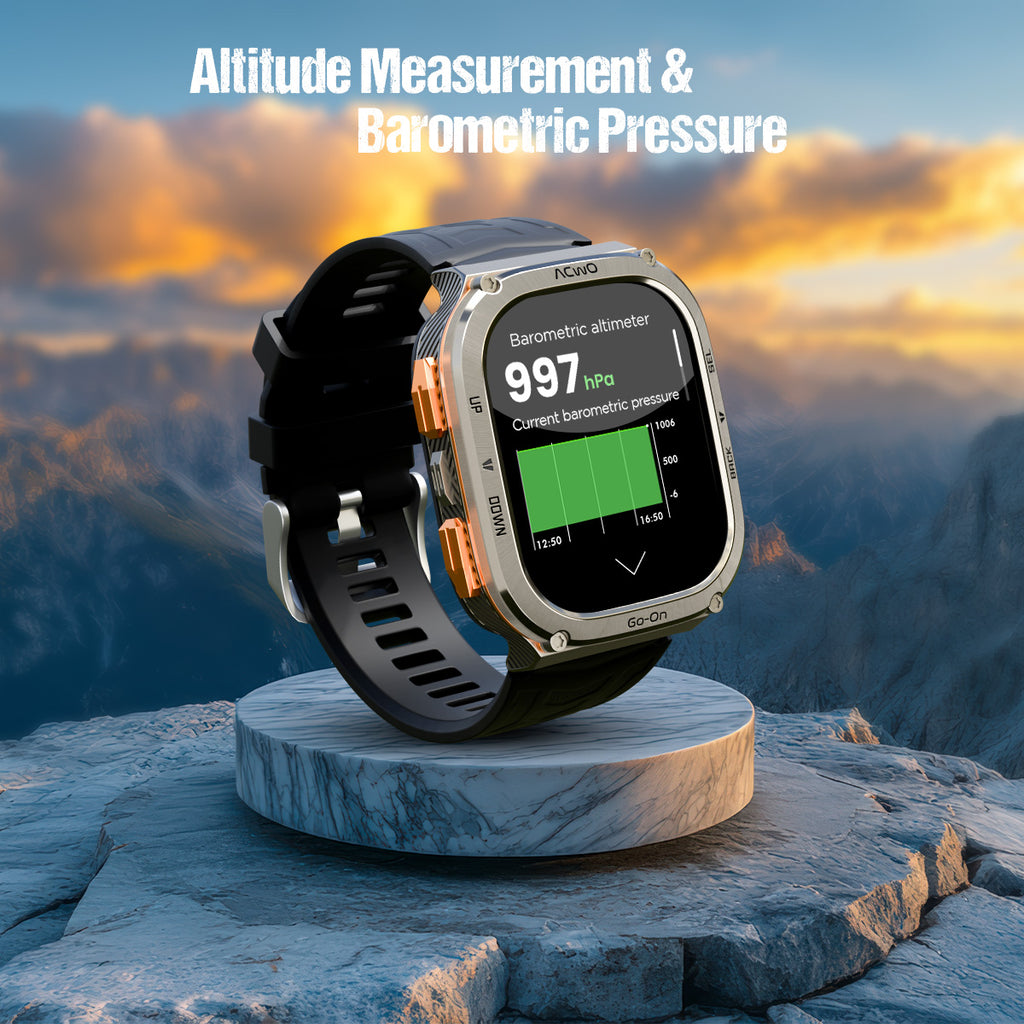 FwIT Go-On Ultra (Dual-Band GPS Smartwatch With Smart Sport Sense™ Technology)