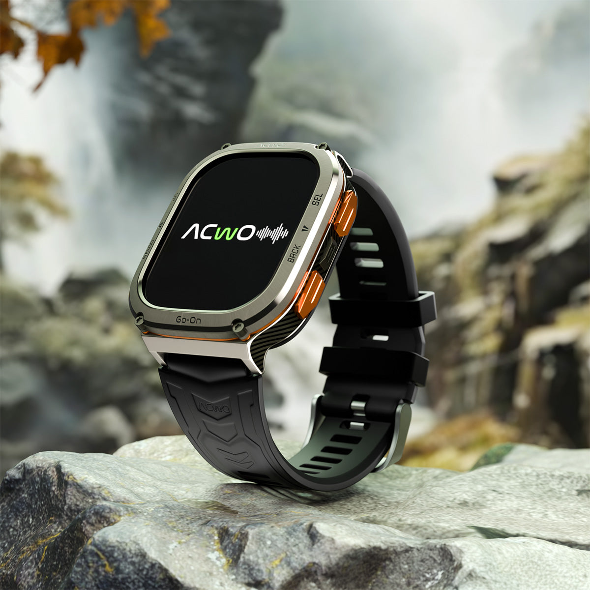 Smartwatch with gorilla glass hotsell