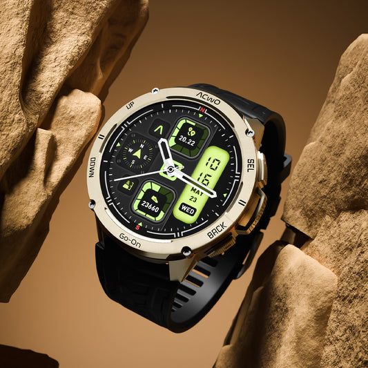 FwIT Go On  (Multi-Sports, Dual-Band GPS Smartwatch)