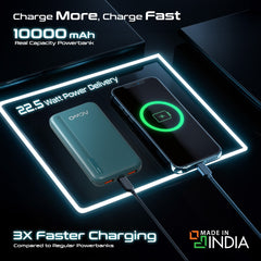 POwER 711 - 10000 mAh Fast Charging Powerbank With 22.5W Output