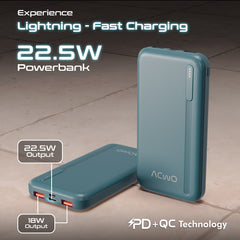 POwER 711 - 10000 mAh Fast Charging Powerbank With 22.5W Output