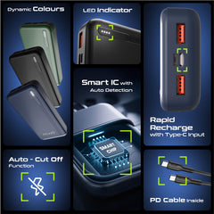 POwER 721 -  20000 mAh Fast Charging [ Portable Powerbank ]