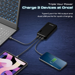 POwER 721 - 20000 mAh Fast Charging Powerbank With 22.5W Output